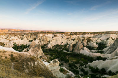 Panoramic view of landscape against sky