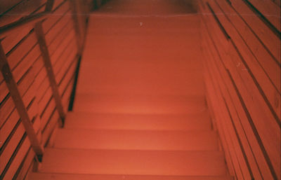 Staircase in sunlight