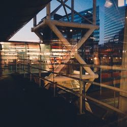 View of modern building in city