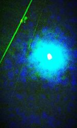 Light trails at night