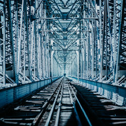 Railway bridge on sunny day