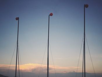 View of sky at sunset