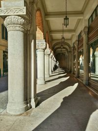 Corridor of building
