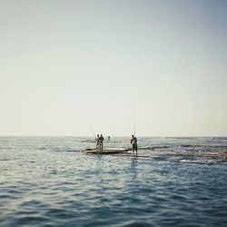 People in sea