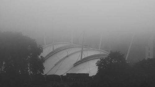 View of arch bridge against sky