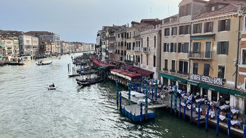 Boats in canal