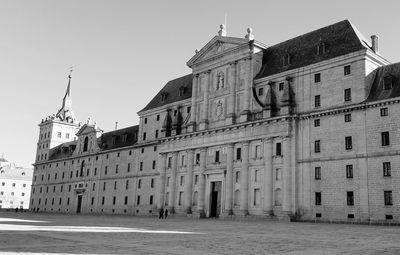 View of old building against sky