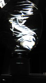 Close-up of illuminated light