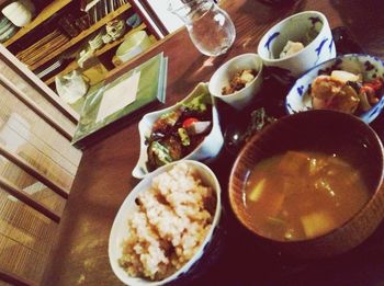 Close-up of food in bowl