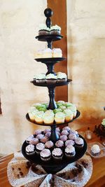 Close-up of food on table