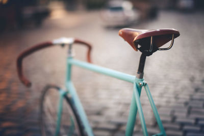 Classy old vintage italian bike 