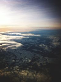 Aerial view of landscape