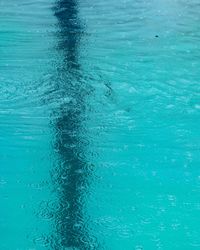 Full frame shot of swimming in sea