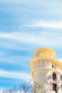 Low angle view of building against sky