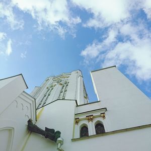 Low angle view of cathedral against sky