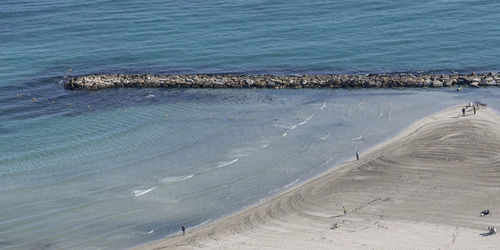 Scenic view of beach