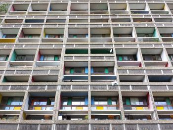 Full frame shot of apartment building