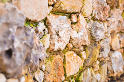 Full frame shot of rocks