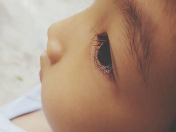 Close-up of human eye