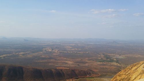 Aerial view of landscape