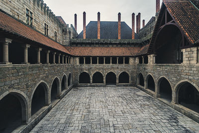 View of historic building against clear sky