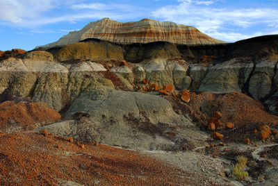 View of rock formation