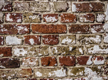 Full frame shot of brick wall