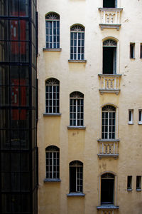 Low angle view of building in city