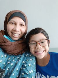 Portrait of a smiling young woman