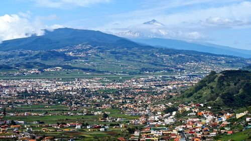 Aerial view of cityscape