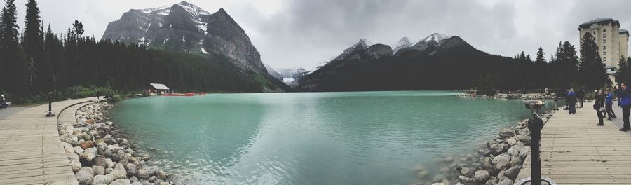 Panoramic view of mountains