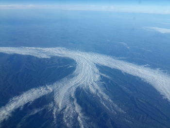 Aerial view of landscape