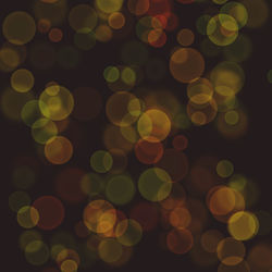 Defocused image of lights