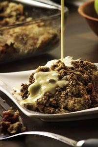 Close-up of food