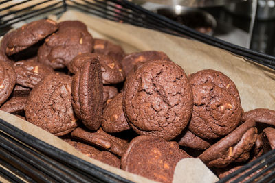Close-up of chocolate cake