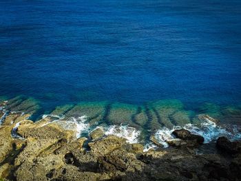 Scenic view of calm sea