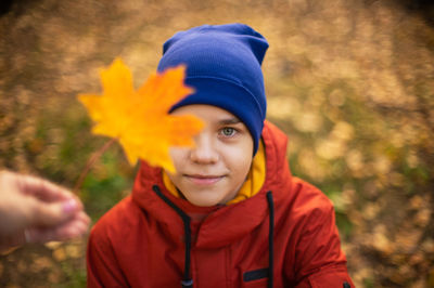 Portrait of boy