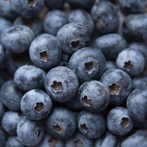 Full frame shot of blueberries