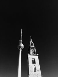 Low angle view of church