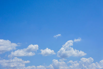 Low angle view of clouds in sky