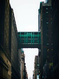 Low angle view of modern building