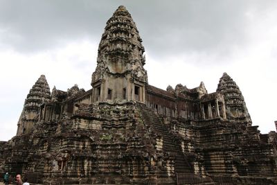 Low angle view of a temple