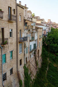 Buildings in city