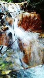 Rocks in water