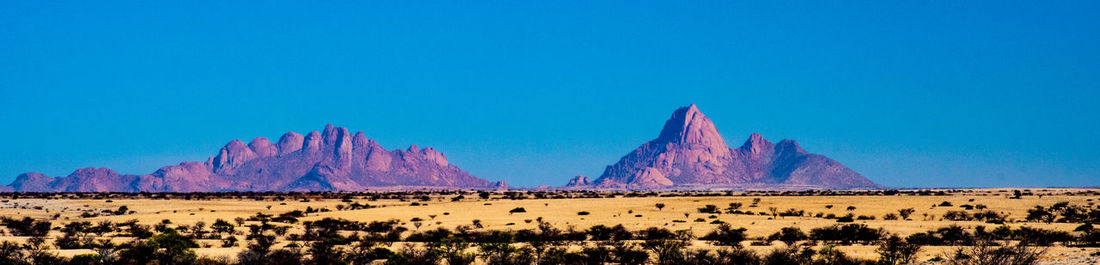 Landscape in namibia