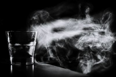 Close-up of drink on table