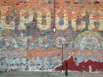 Full frame shot of brick wall