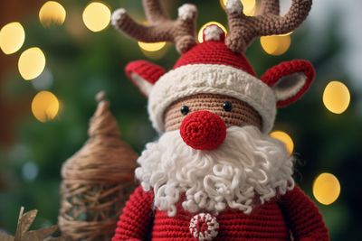 Close-up of buddha statue