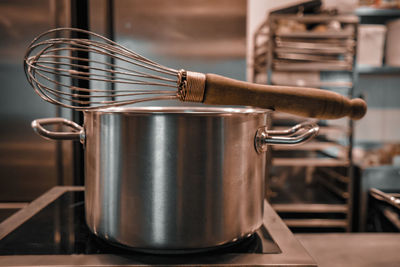 Cropped image of  preparing food