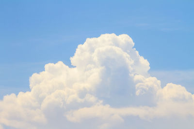 Low angle view of clouds in sky